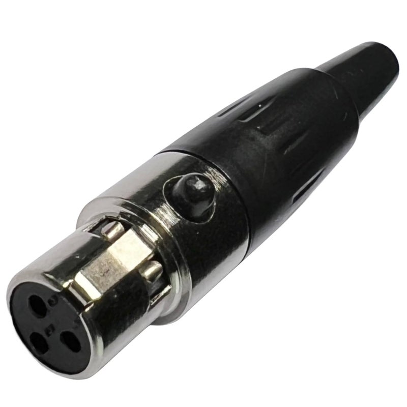 CESS 3-Pin Mini XLR Jack, 3 Pin Mini XLR Cable Connector Adapter for Audio Devices, 4 Pack - Image 5